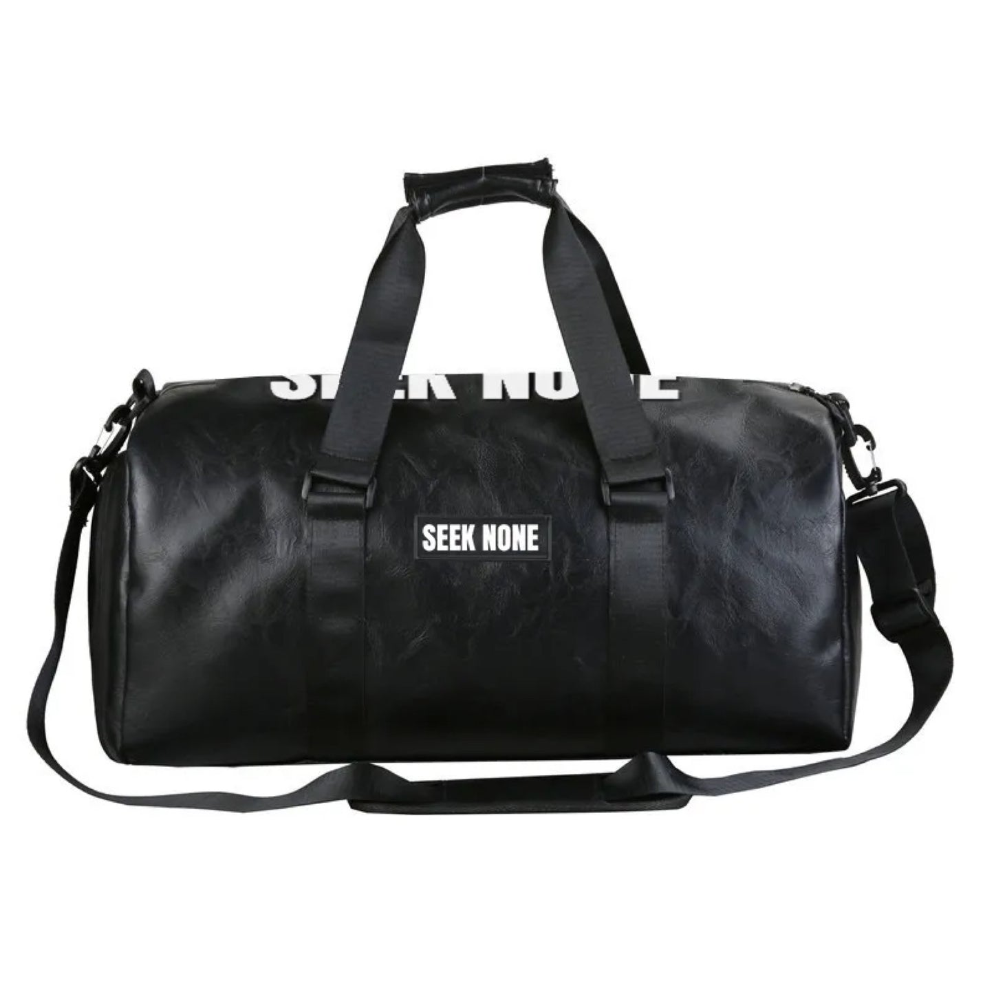 SEEK NONE DUFFLE BAG