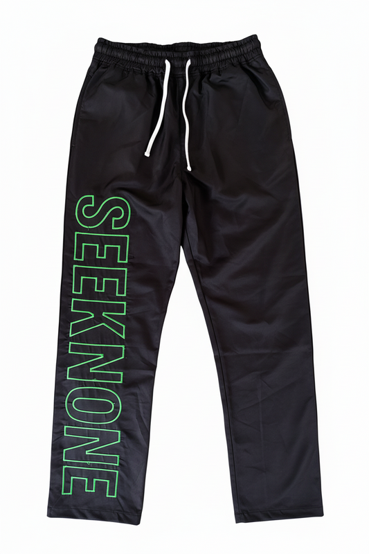 SEEK NONE NYLON SWEATPANTS